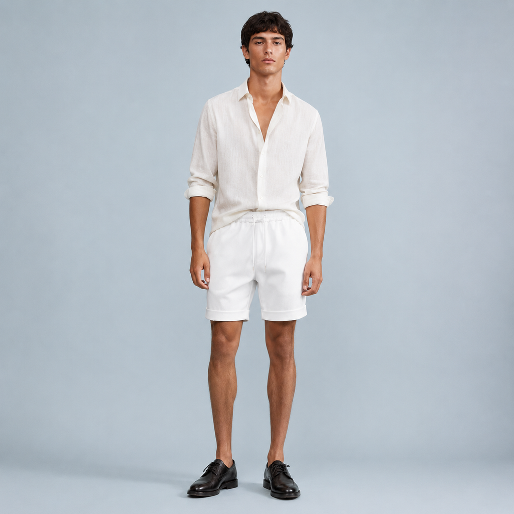 Men's Lightweight Solid Colour Shorts