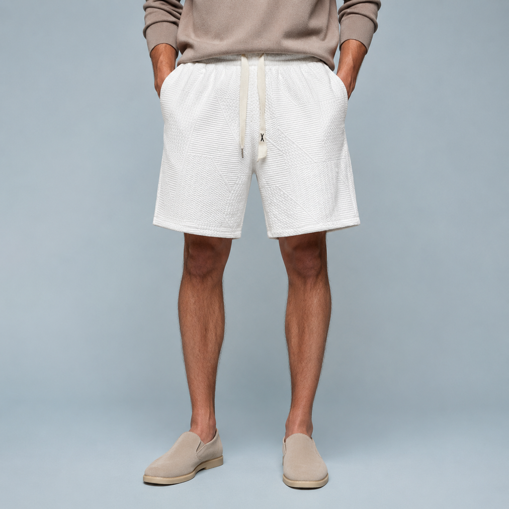 Men's Pattern Minimalist Sweat Shorts