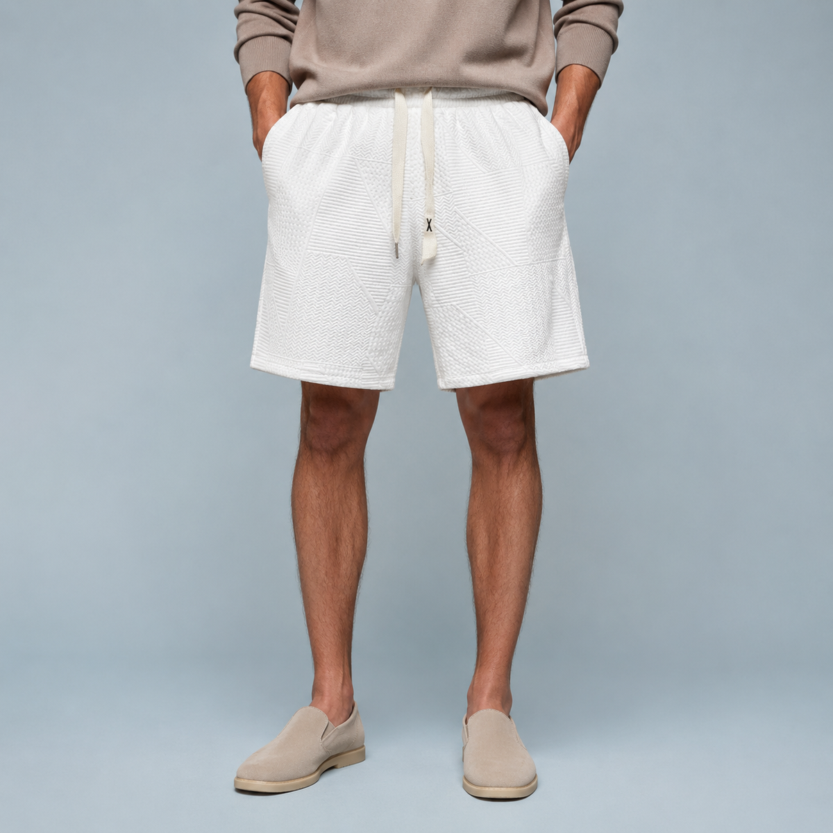 Men's Pattern Minimalist Sweat Shorts