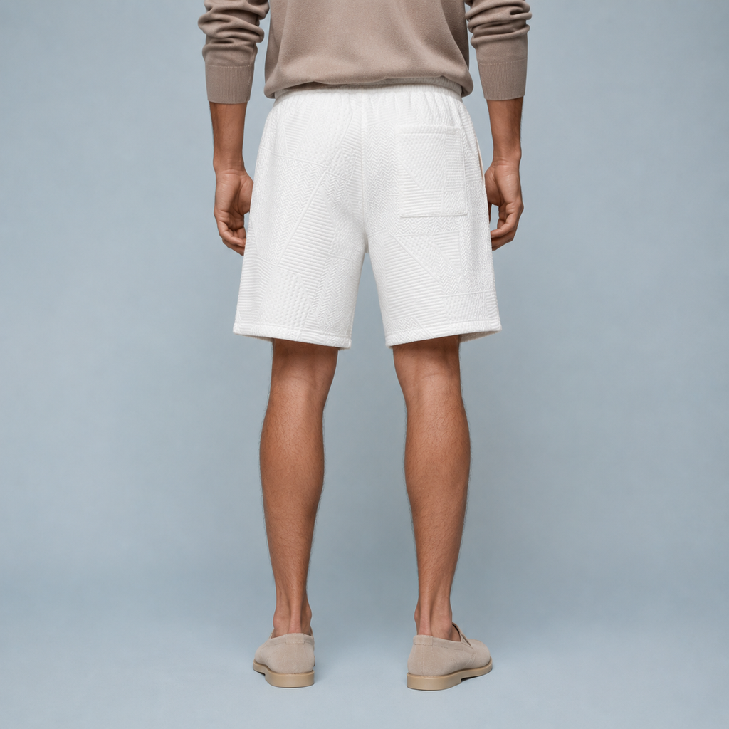 Men's Pattern Minimalist Sweat Shorts