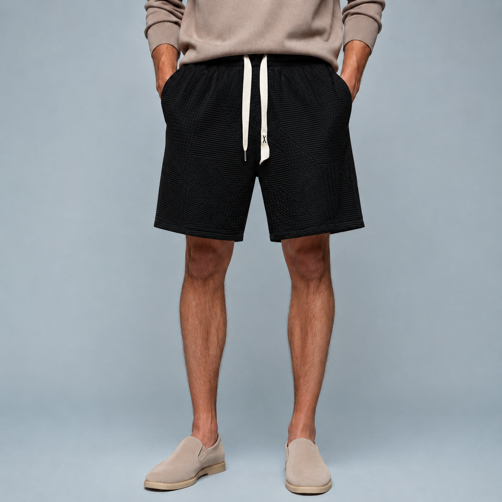 Men's Pattern Minimalist Sweat Shorts
