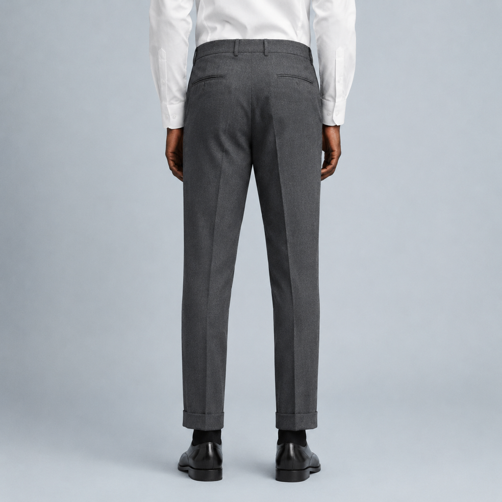 Men's Slim Fit Formal Tailored Trousers