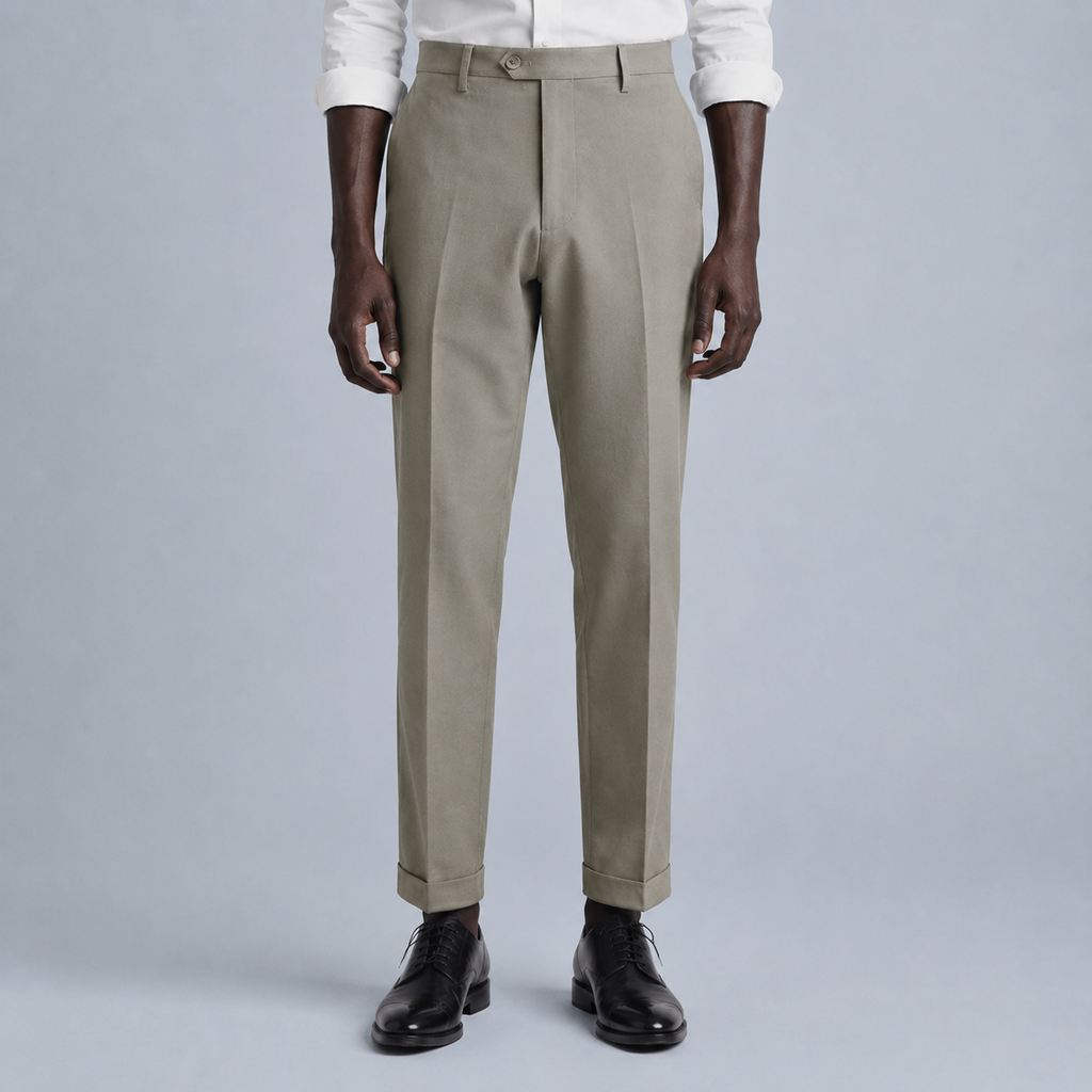 Men's Slim Fit Formal Tailored Trousers
