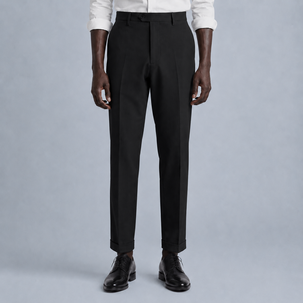 Men's Slim Fit Formal Tailored Trousers