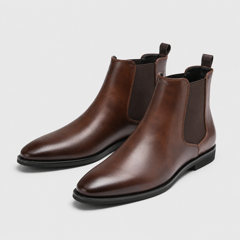 Men's Chelsea Boots Classic British Style