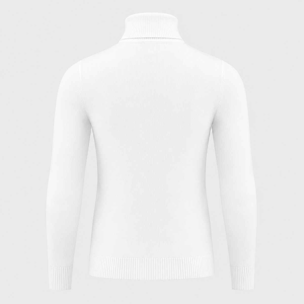 Men's Slim Fit Cotton Turtleneck Knit Jumper