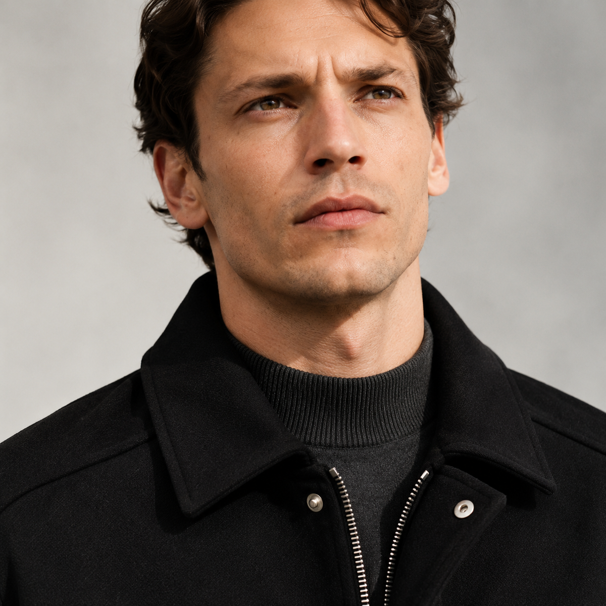 Men's Multi-Pocket Windbreaker Jacket