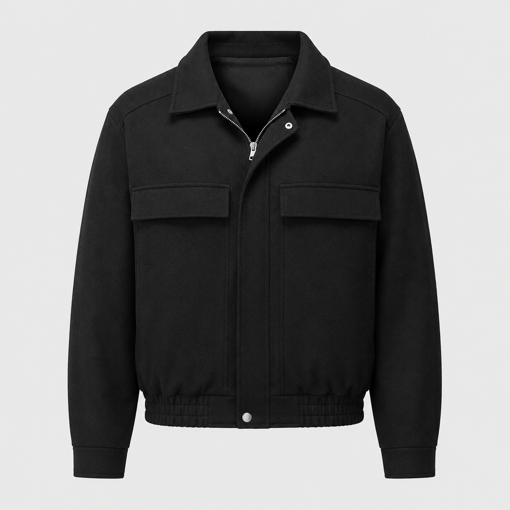 Men's Multi-Pocket Windbreaker Jacket