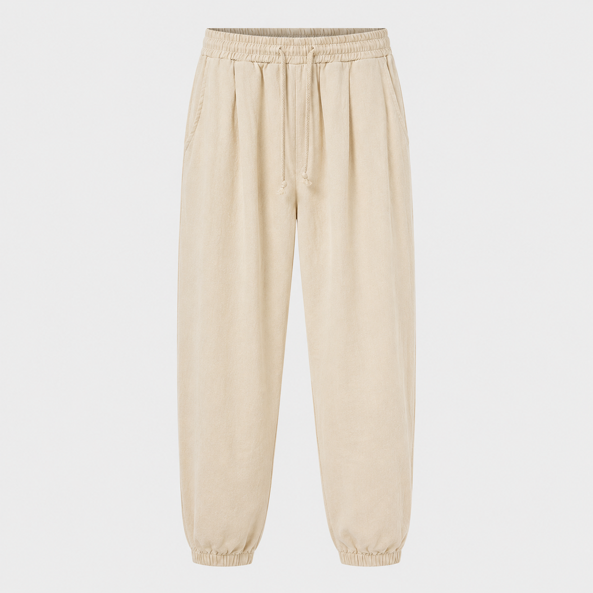 Men's Linen Cotton Drawstring Harem Trousers