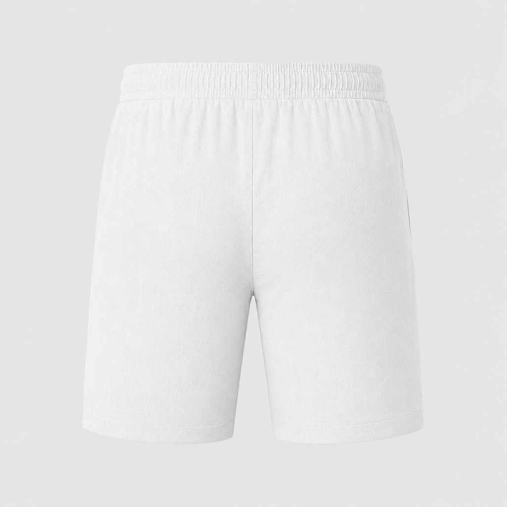 Men's Linen Drawstring Shorts Relaxed Fit