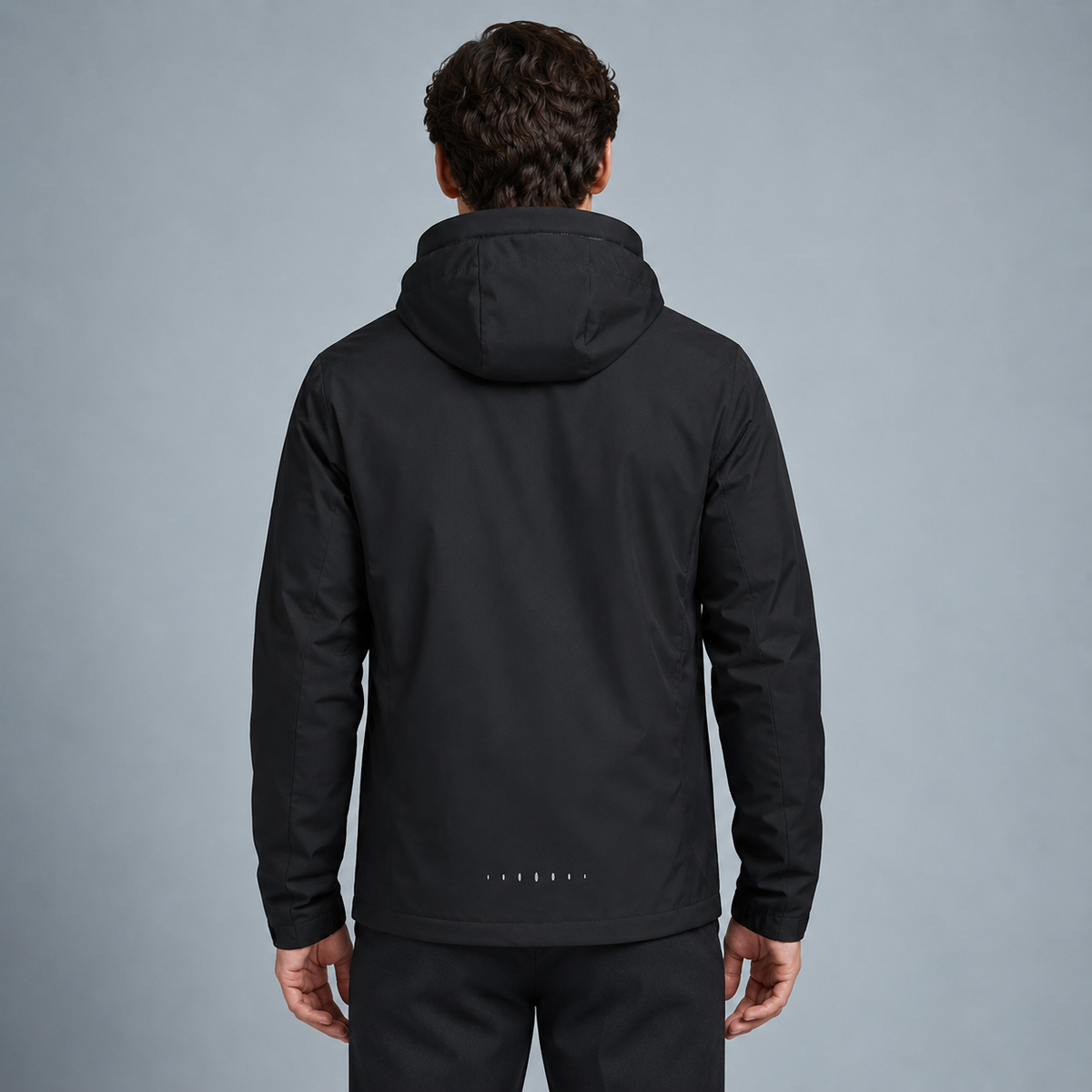 Men's Lightweight Waterproof Hooded Jacket