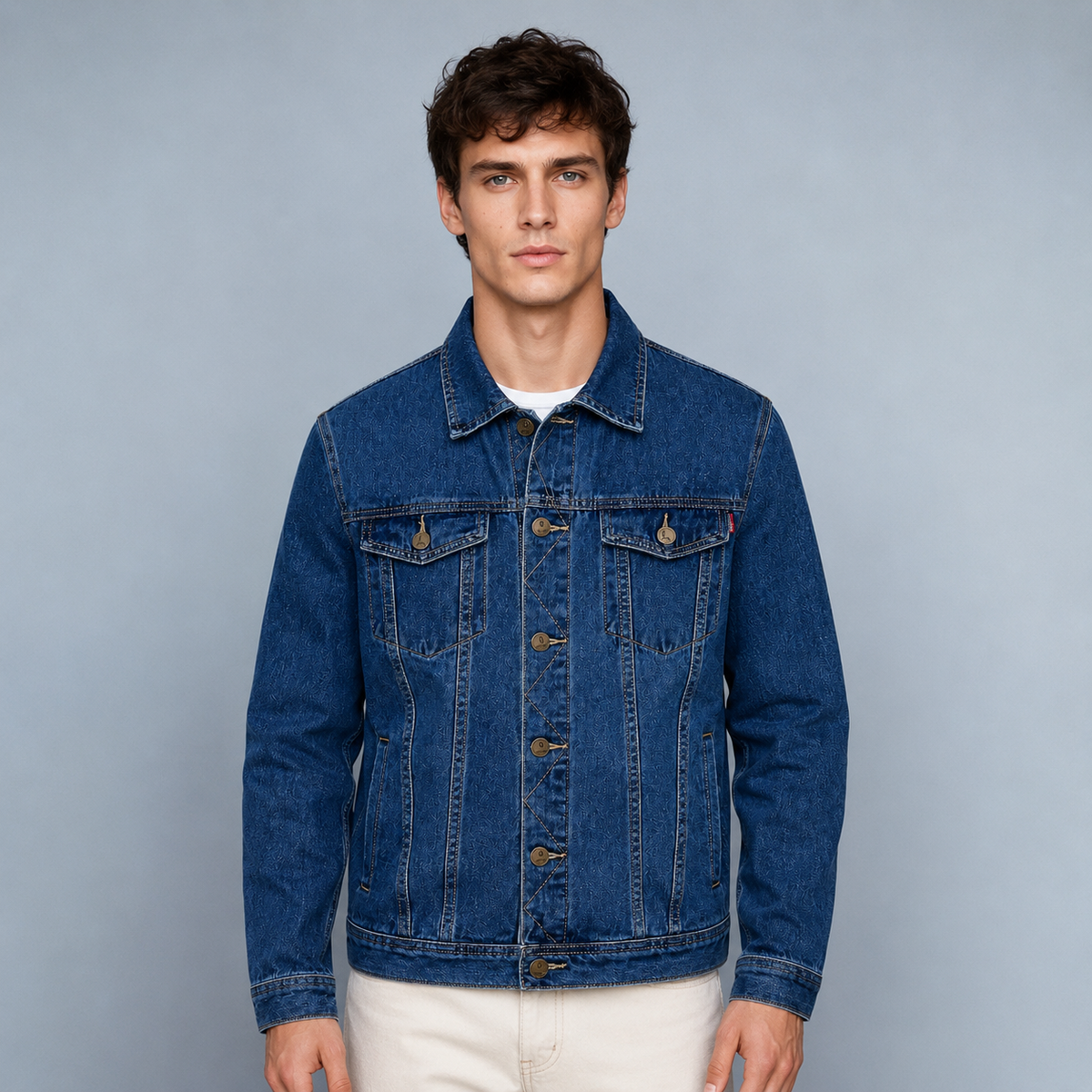 Men's Classic Cotton Denim Jacket