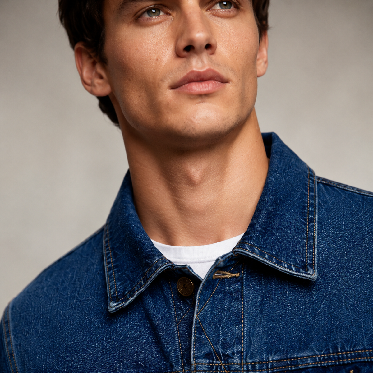 Men's Classic Cotton Denim Jacket