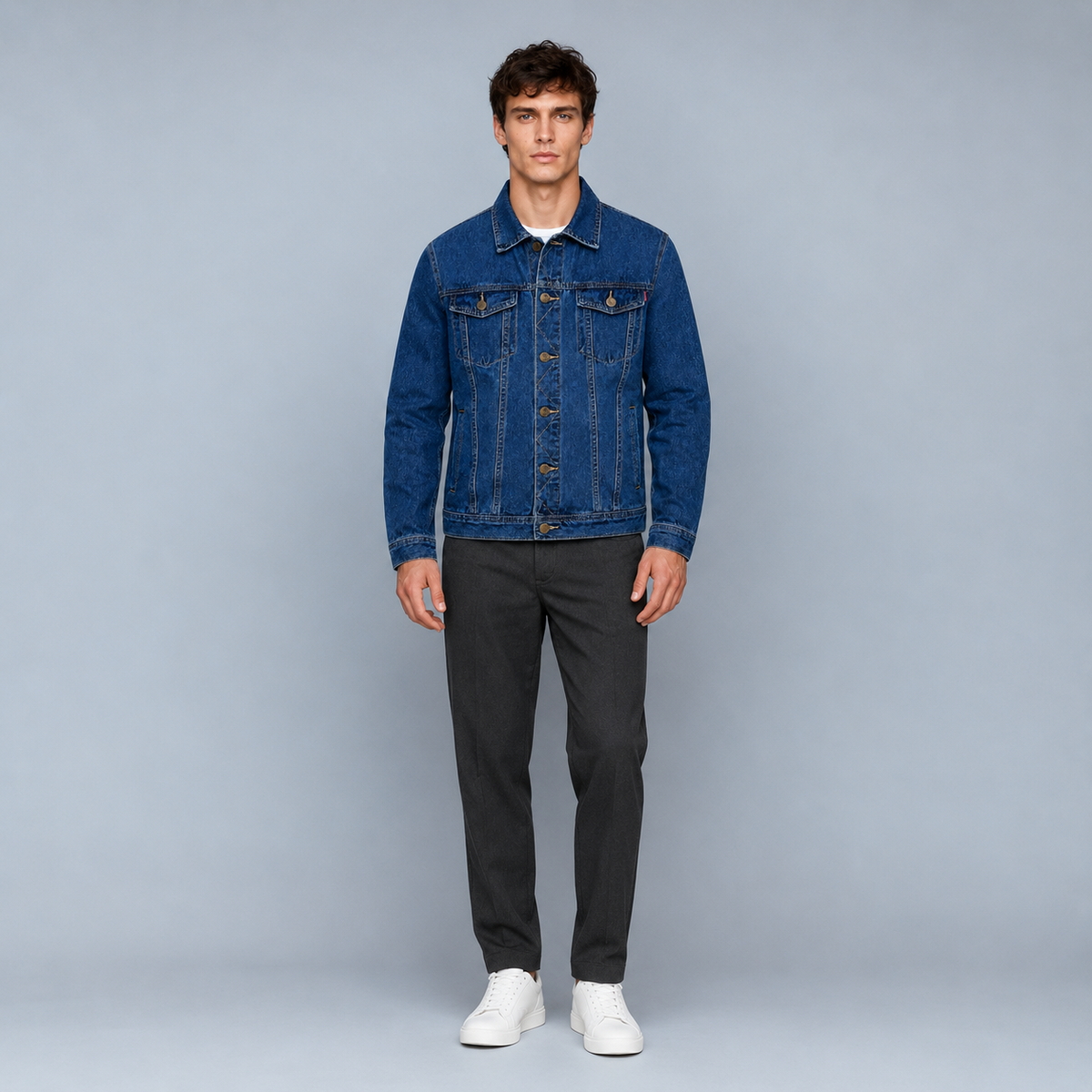 Men's Classic Cotton Denim Jacket