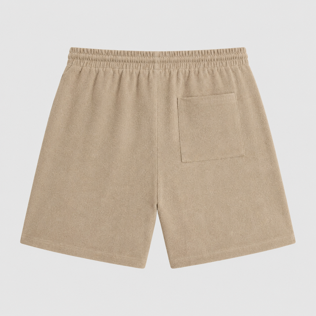 Men's Linen Cotton Loose Fit Shorts