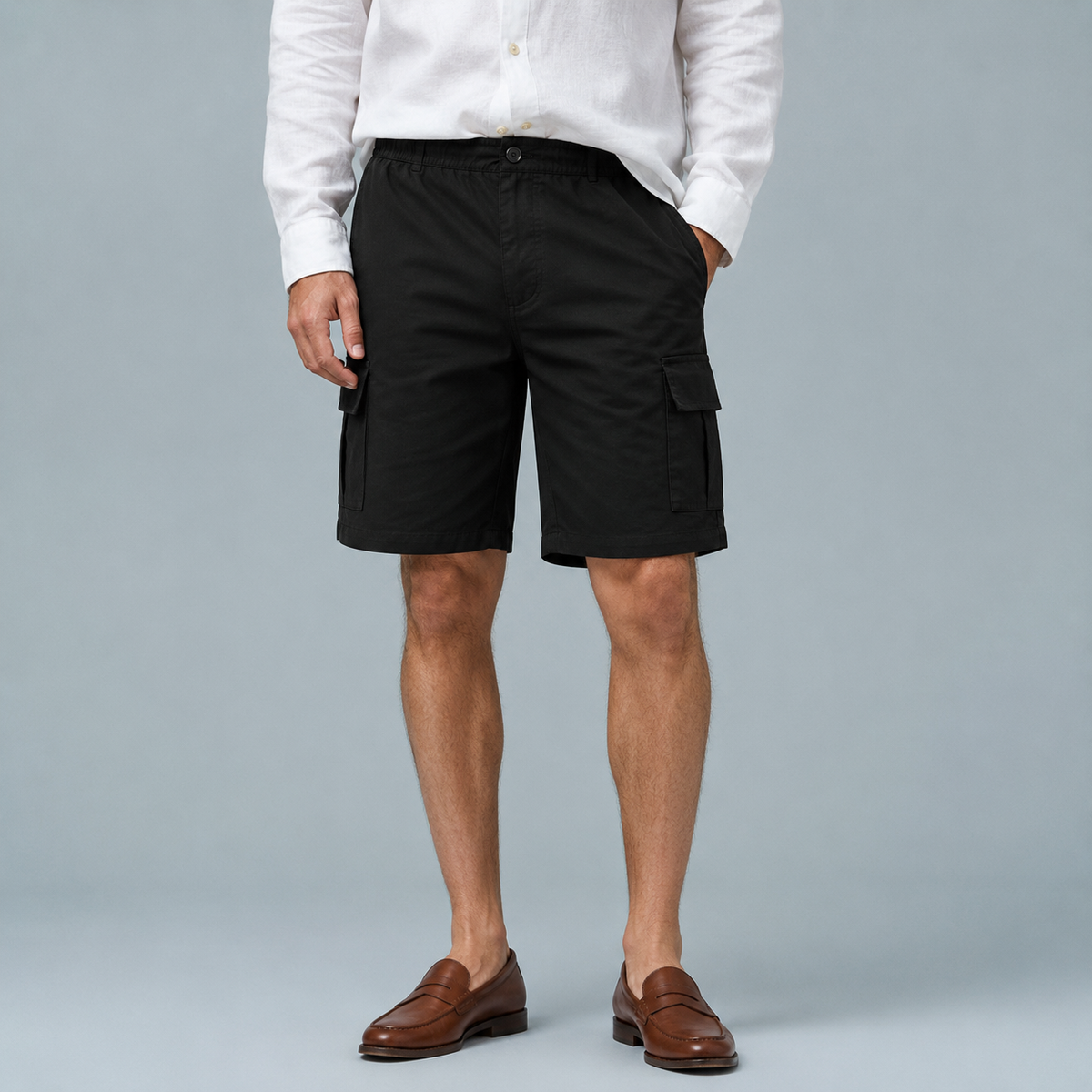 Men's Multi-Pocket Cargo Shorts
