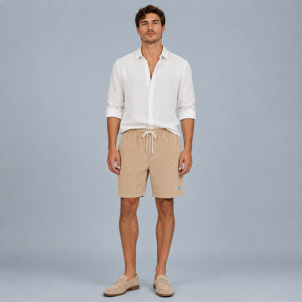 Men's Corduroy Lightweight Shorts