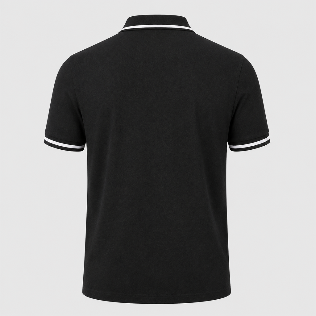 Men's Lightweight Loose Button-Down Polo Shirt