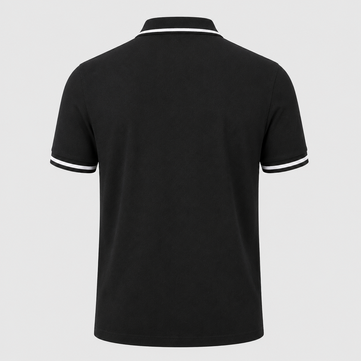 Men's Lightweight Loose Button-Down Polo Shirt