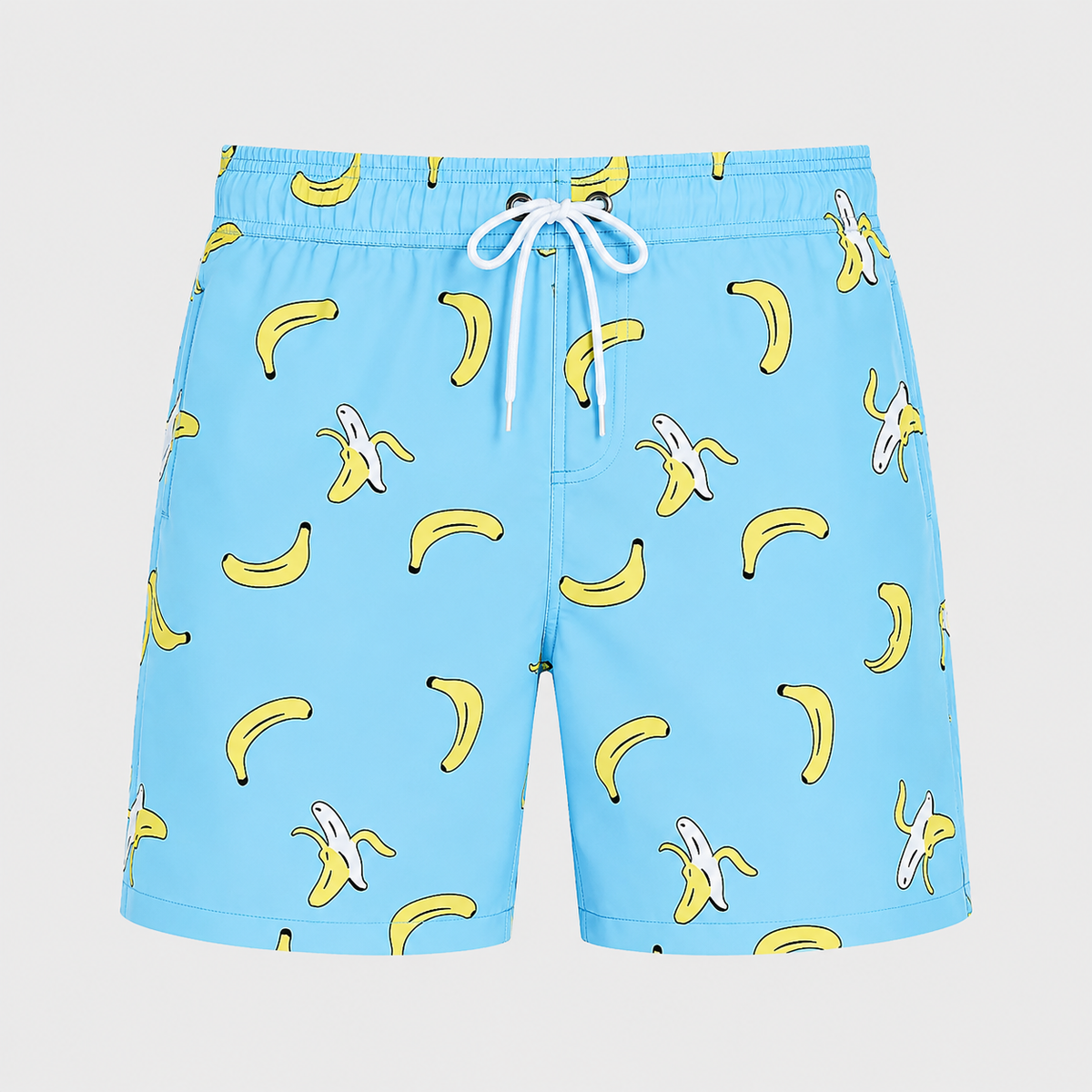 Men's Blue Banana Quick-Dry Swim Shorts