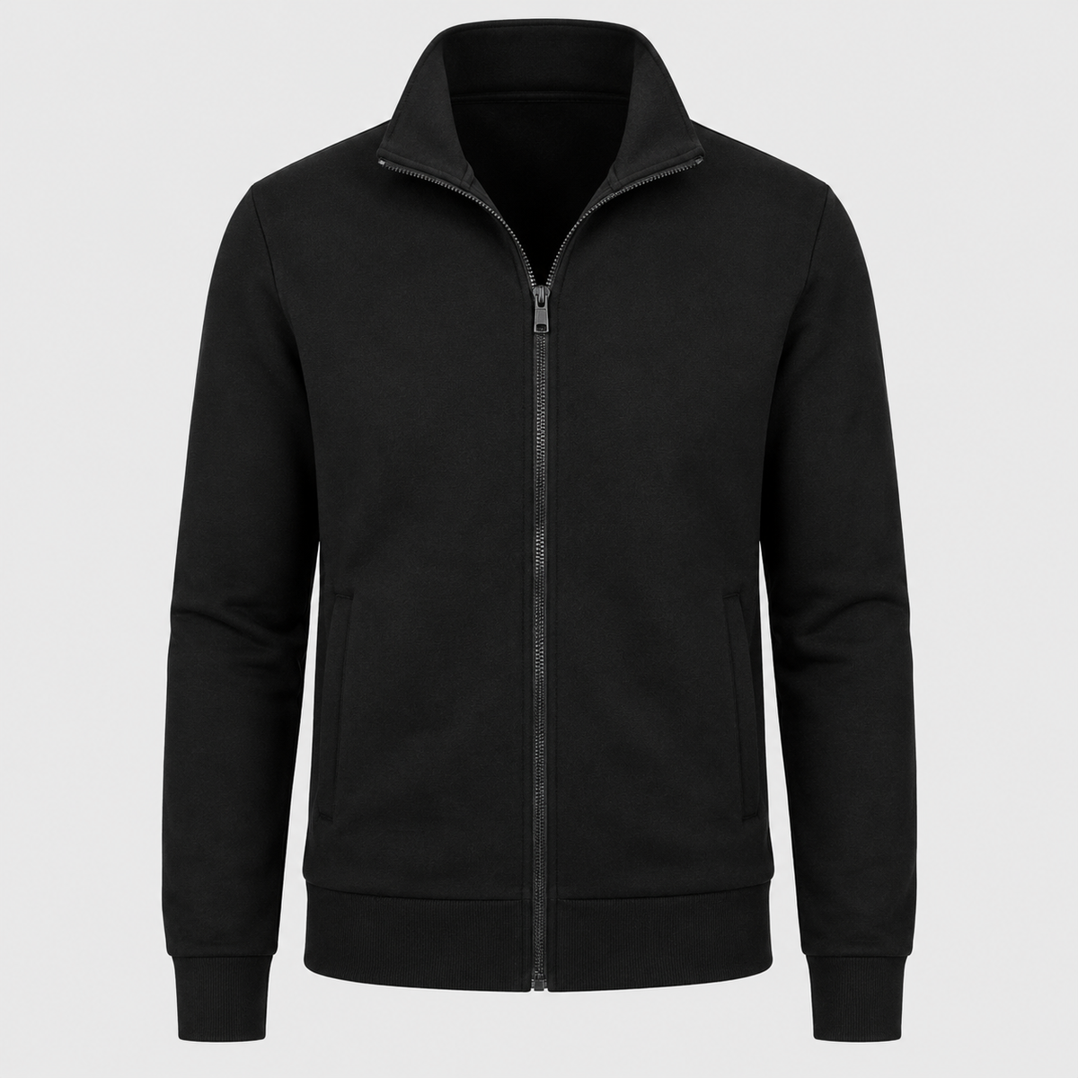 Men's Long Sleeve Zip-Up Jacket
