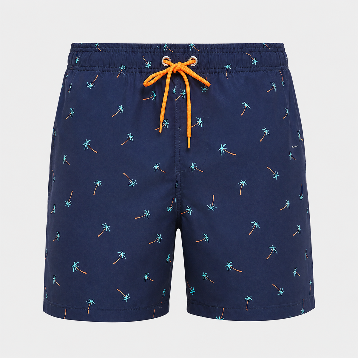 Men's Coconut Tree Quick-Dry Swim Shorts