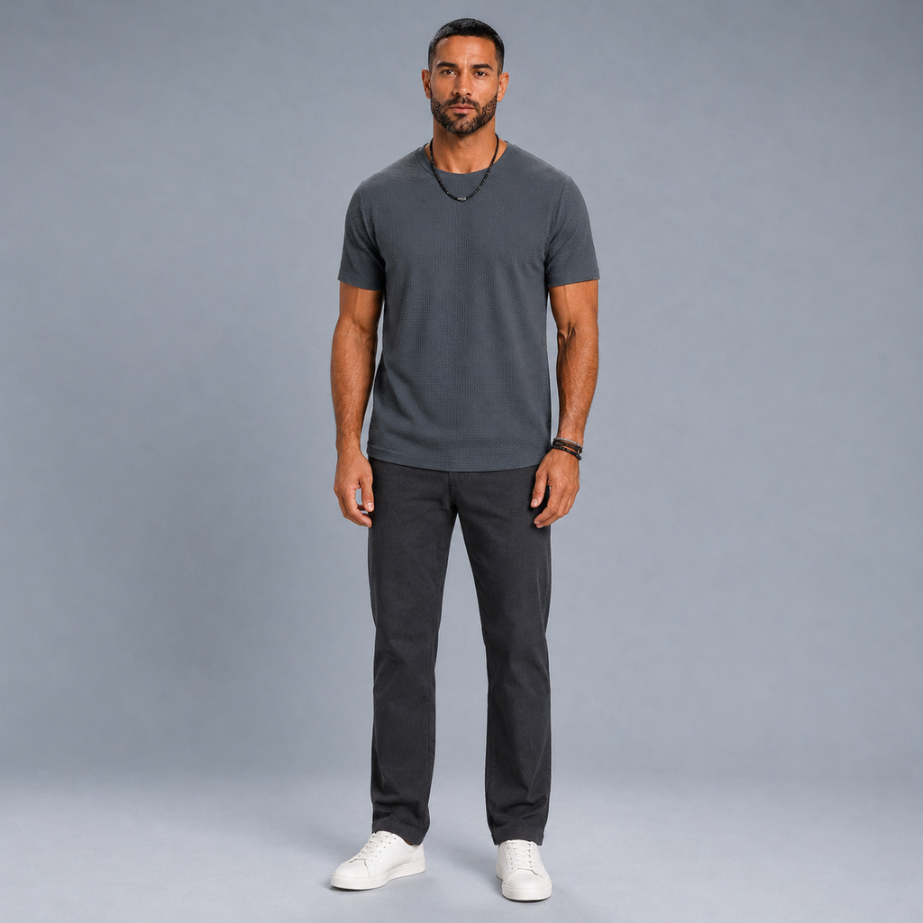Men's Ice Silk Quick-Dry Short Sleeve T-Shirt