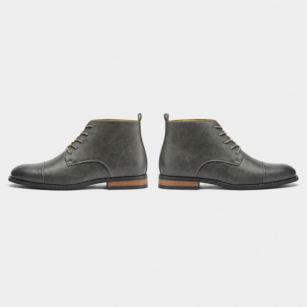 Men's Comfort Leather Ankle Boots