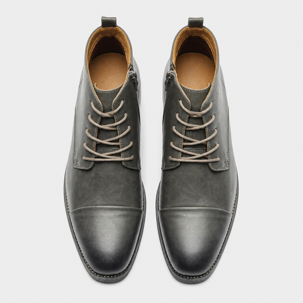 Men's Comfort Leather Ankle Boots