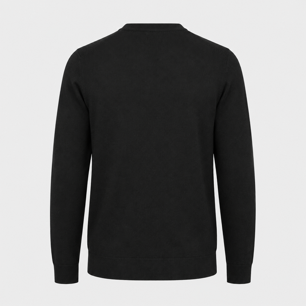 Men's Crew Neck Oversized Knit Pullover Jumper
