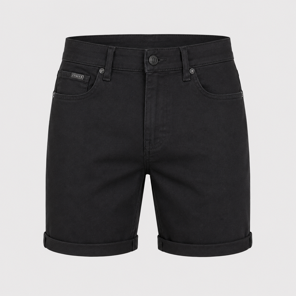 Men's Oversized Stretch Cotton Shorts