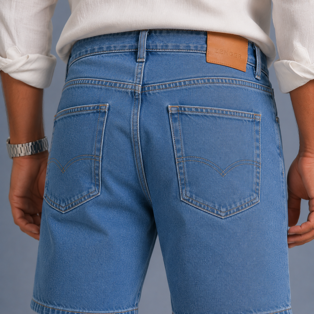 Men's Classic Denim Shorts