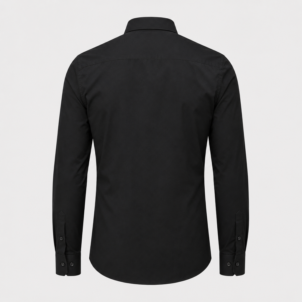 Men's Wrinkle-Free Stretch Formal Dress Shirt