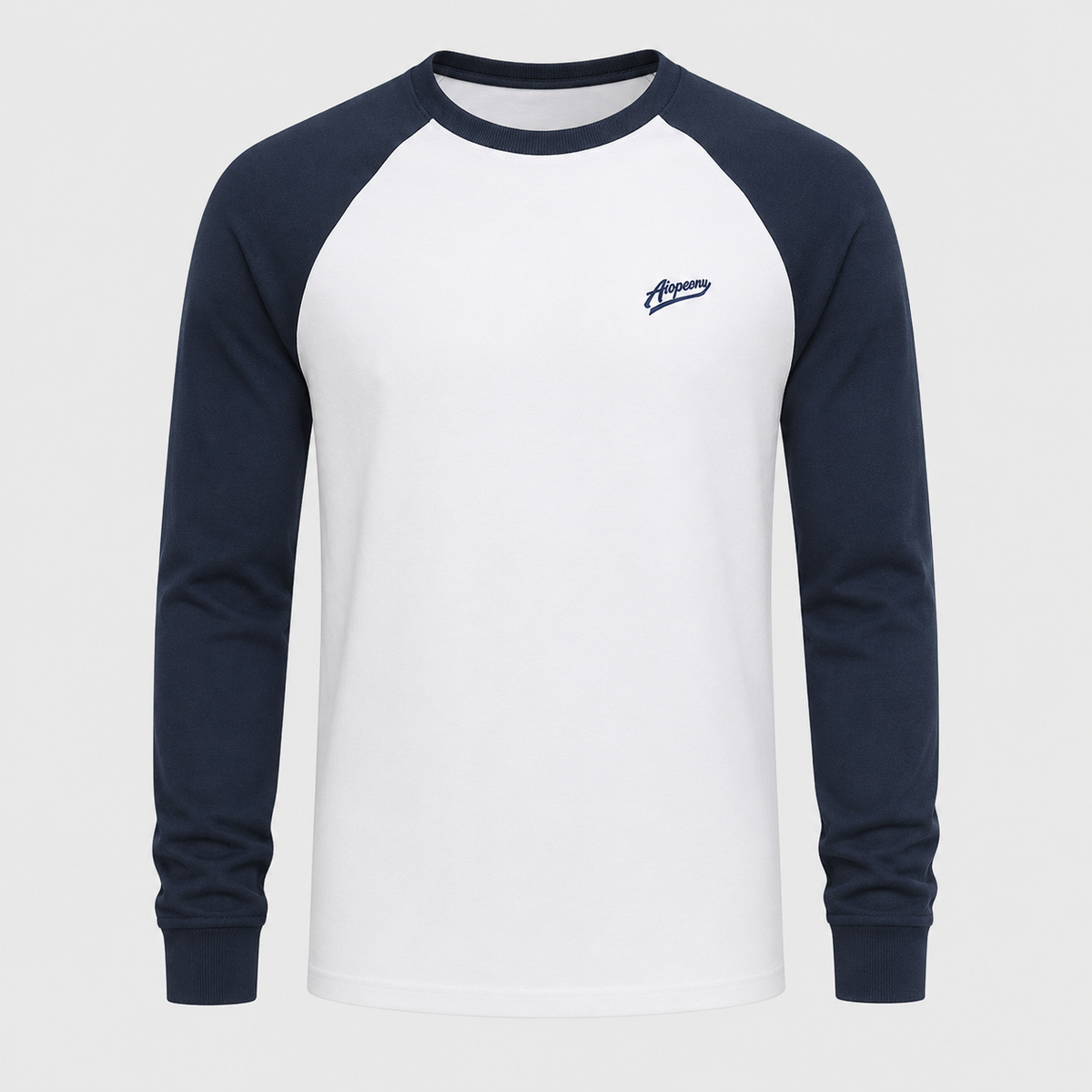 Men's Raglan Sleeve Contrast Baseball T-Shirt