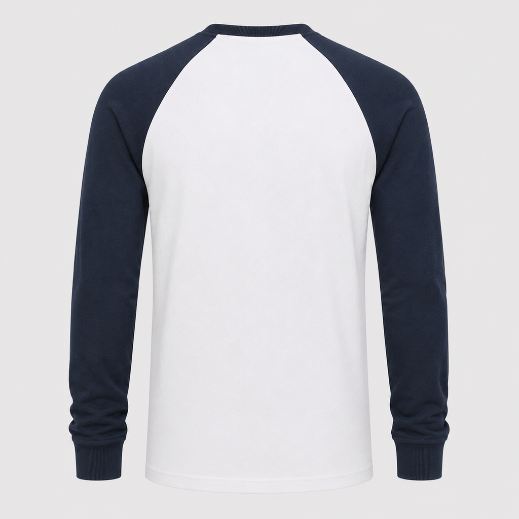 Men's Raglan Sleeve Contrast Baseball T-Shirt