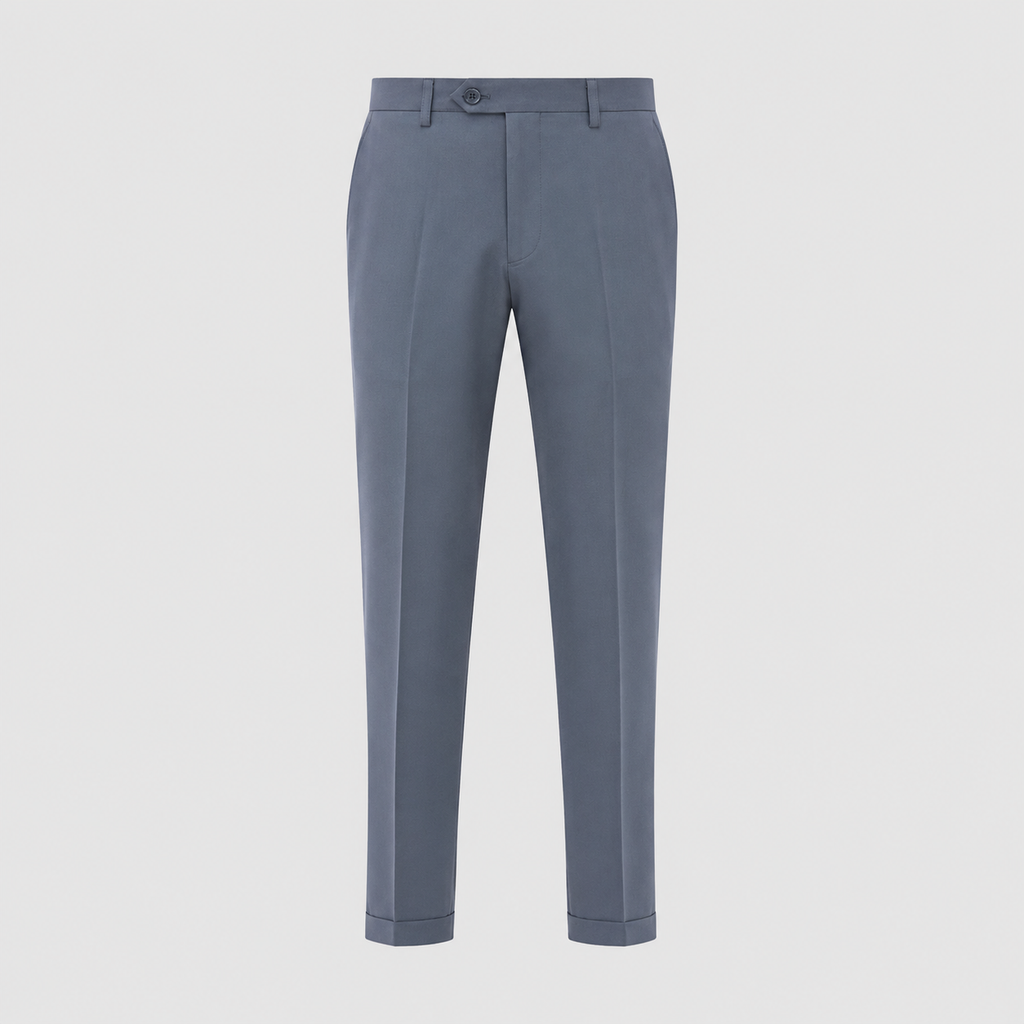 Men's Slim Fit Formal Tailored Trousers