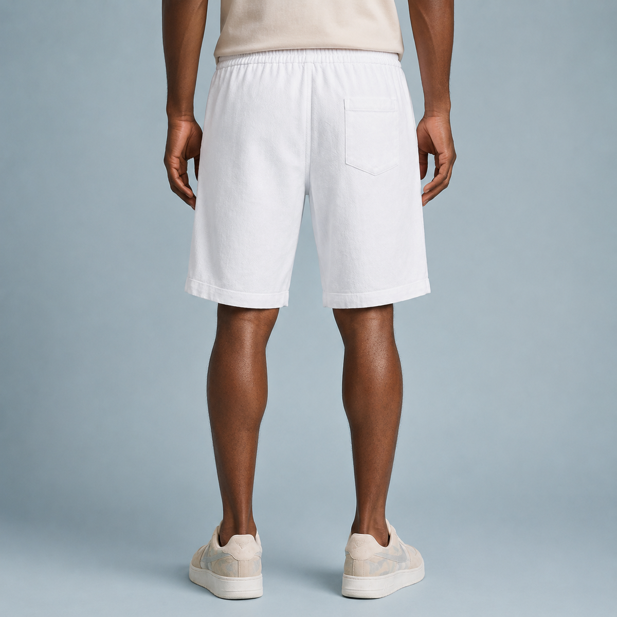 Men's Linen Cotton Loose Shorts