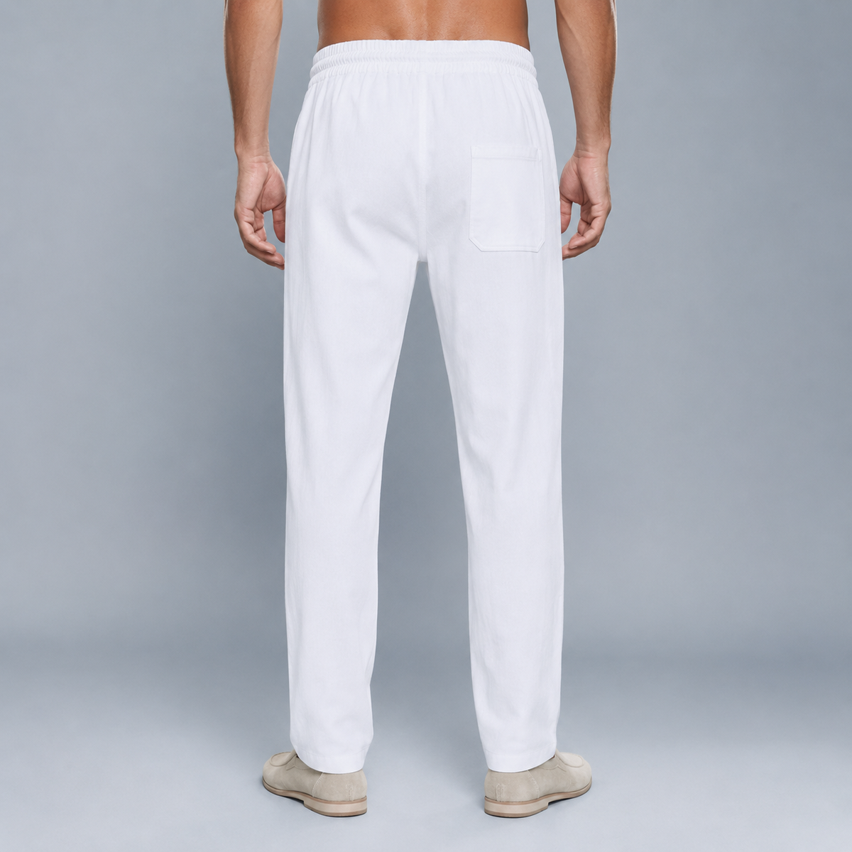 Men's Cotton Drawstring Jogger Trousers