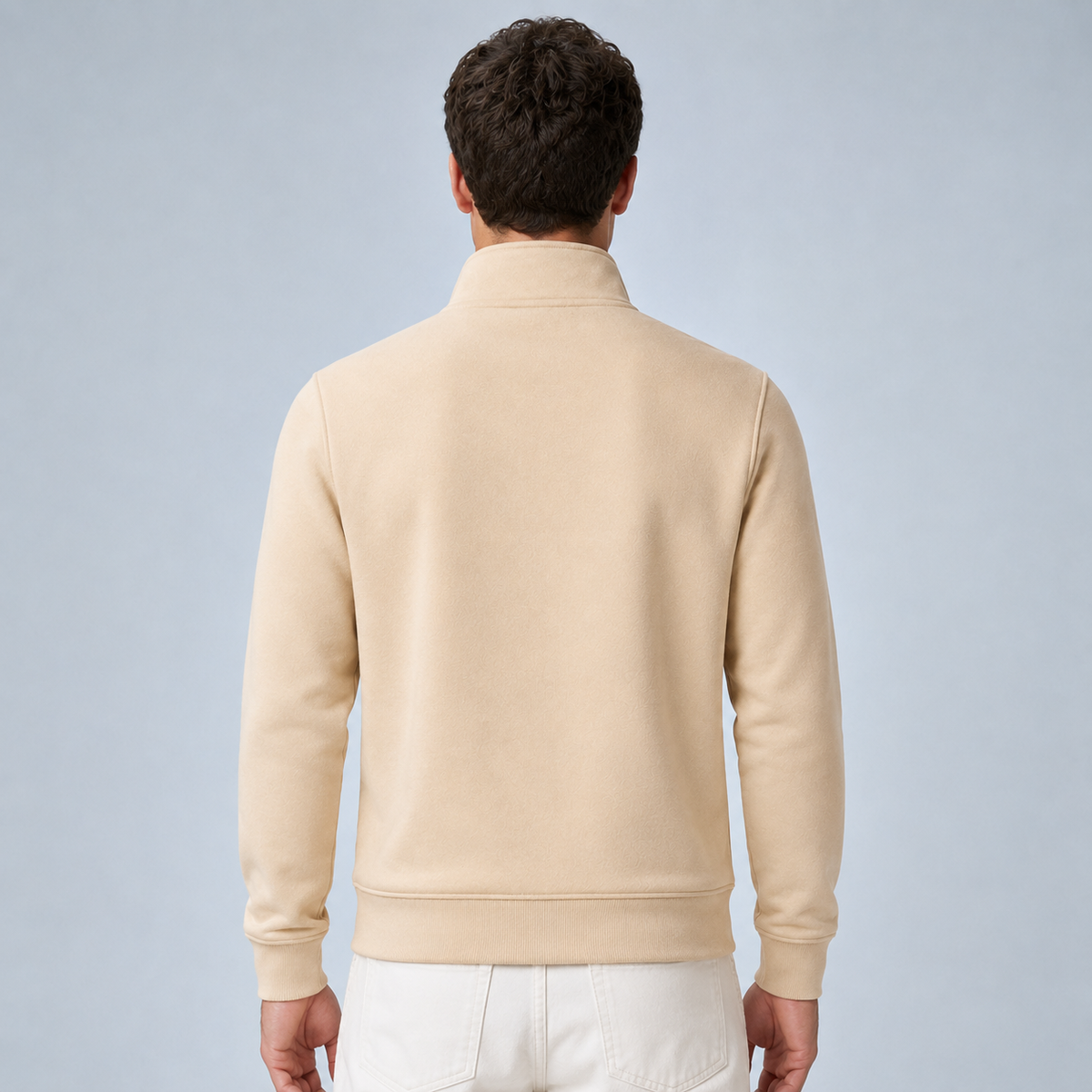 Men's Quarter-Zip Pullover Sweatshirt