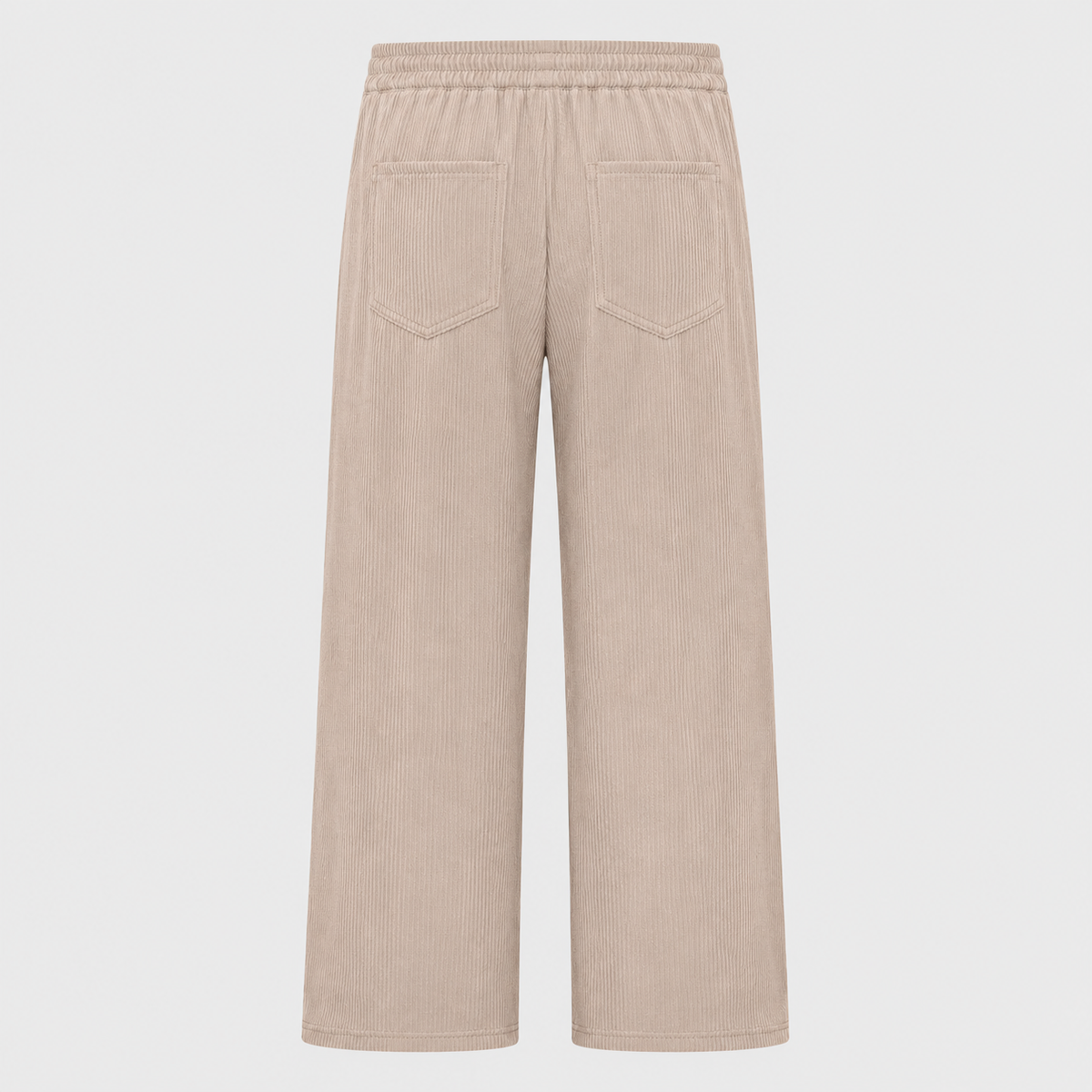 Men's Corduroy Drawstring Relaxed Fit Trousers