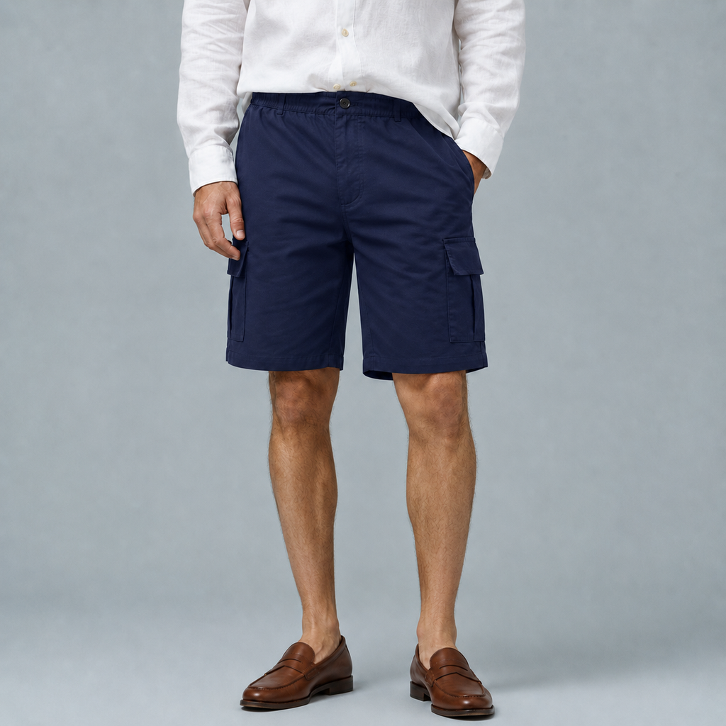 Men's Multi-Pocket Cargo Shorts