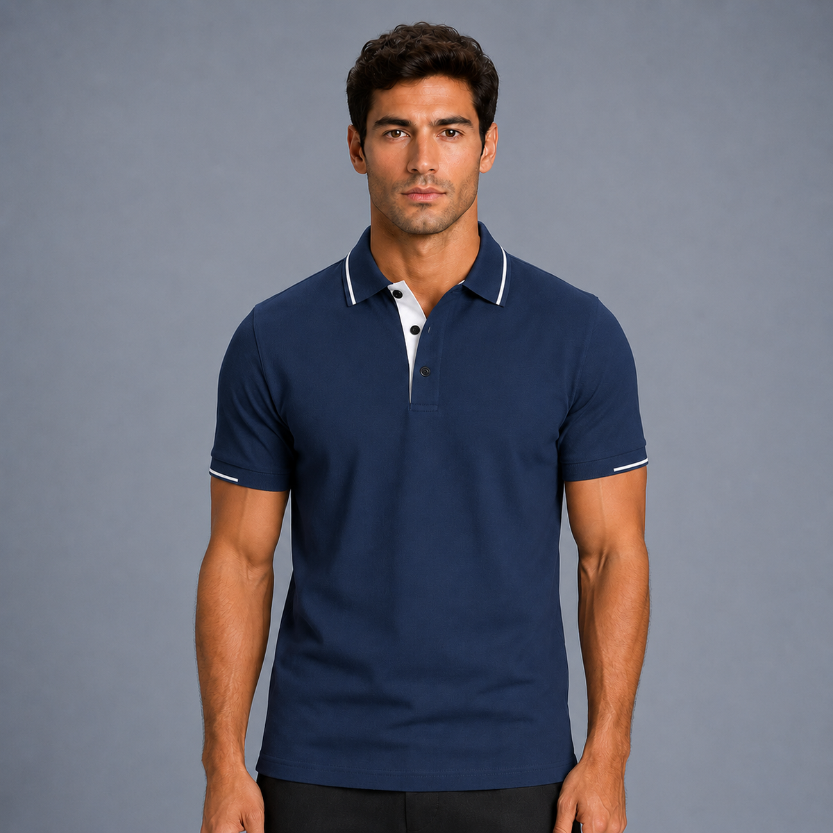 Men's Classic Fit Short Sleeve Polo Shirt