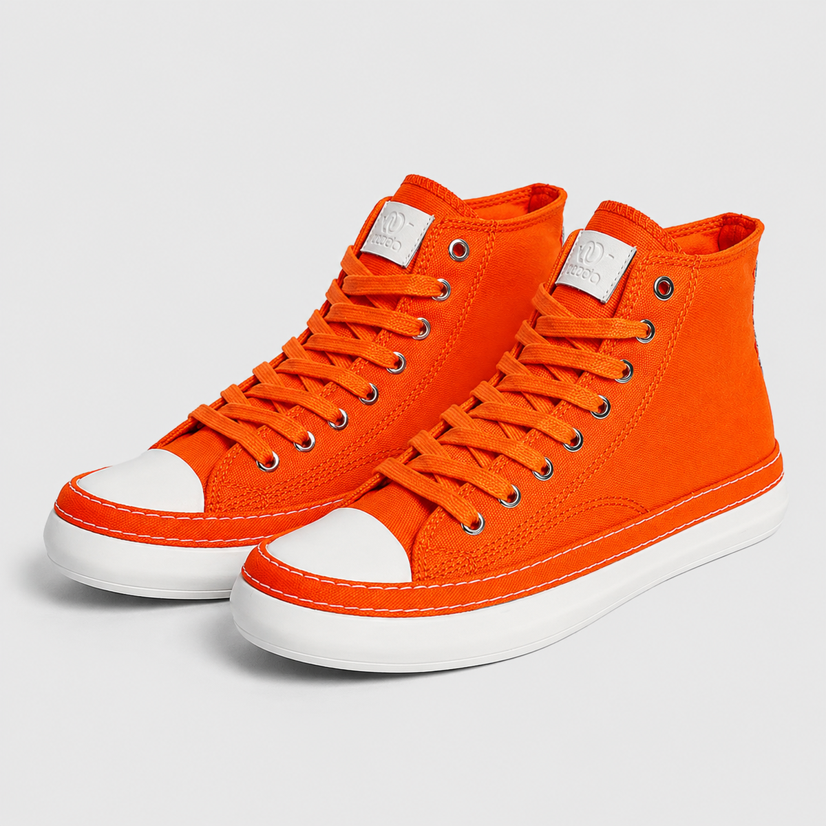 Men's High Top Canvas Vulcanised Sneakers