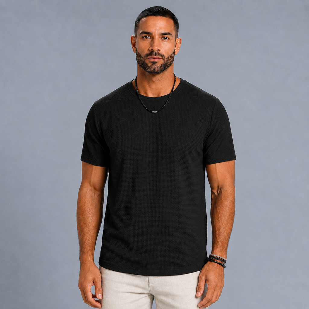 Men's Ice Silk Quick-Dry Short Sleeve T-Shirt