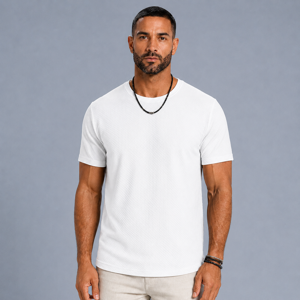 Men's Ice Silk Quick-Dry Short Sleeve T-Shirt