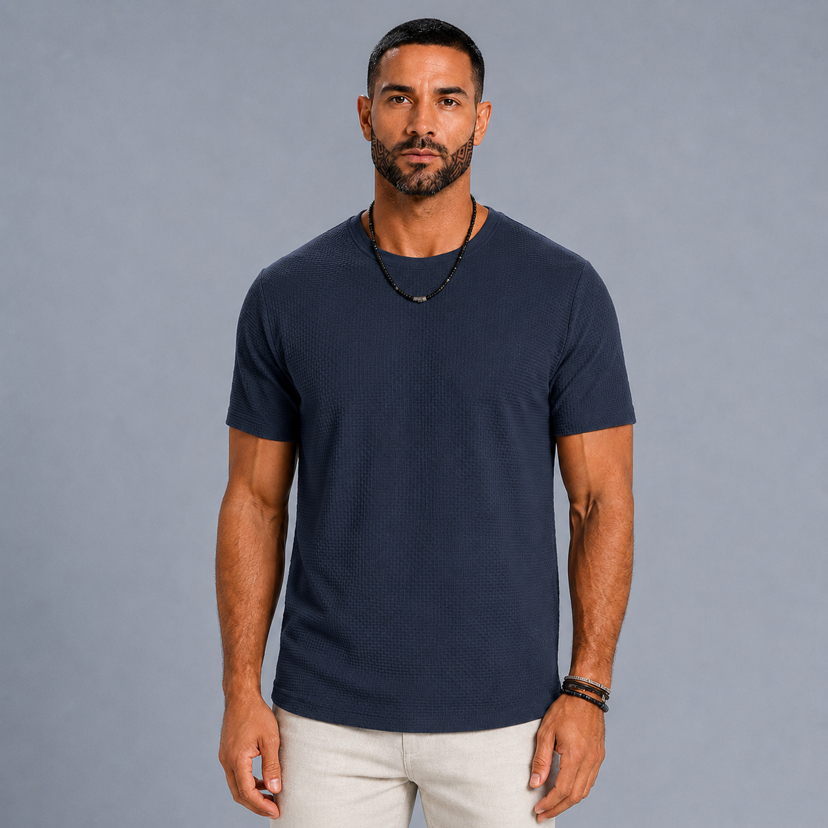 Men's Ice Silk Quick-Dry Short Sleeve T-Shirt