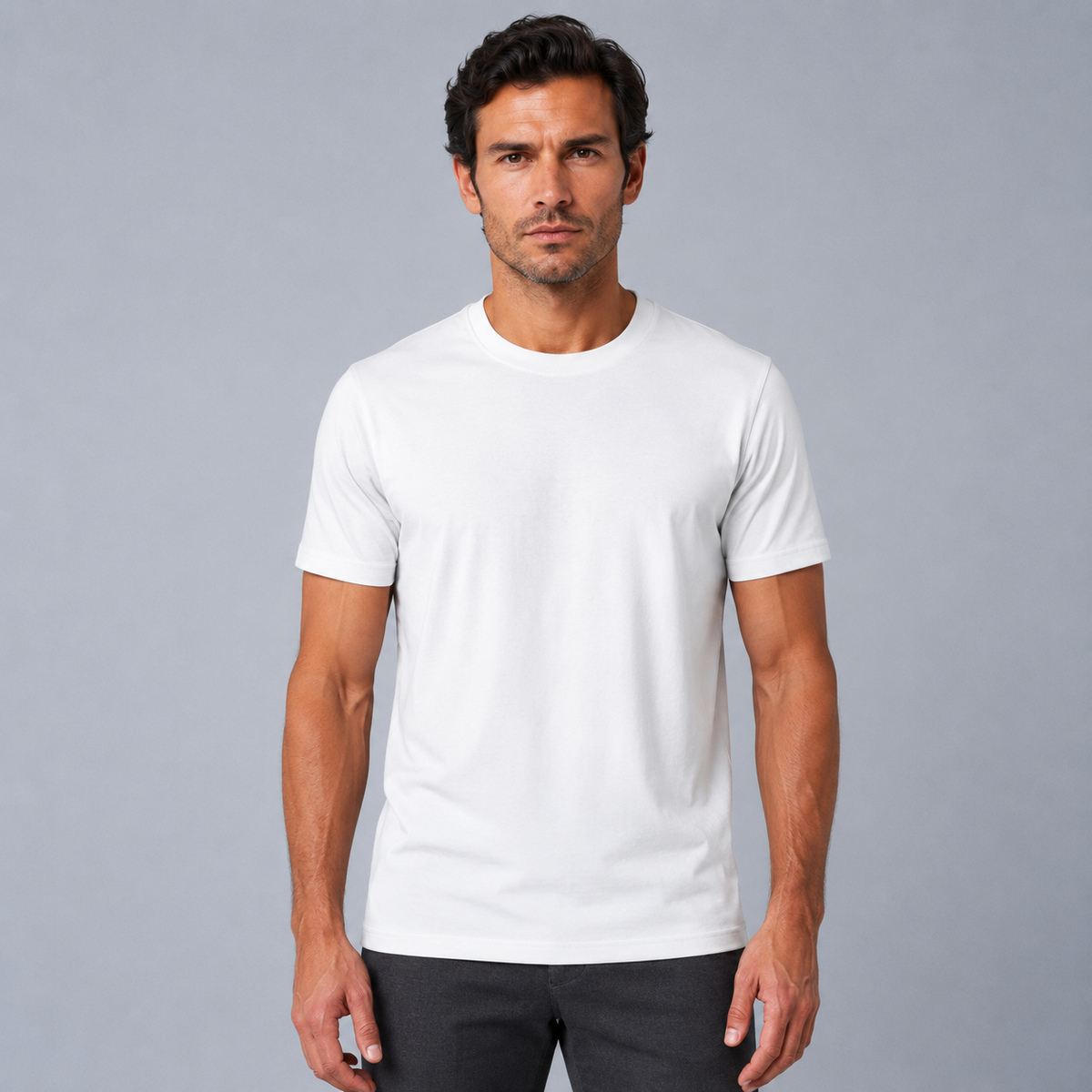 Men's Cotton Crew Neck Soft Touch T-Shirt