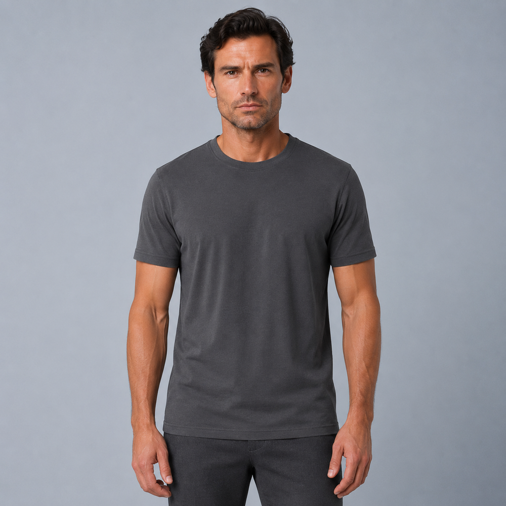 Men's Cotton Crew Neck Soft Touch T-Shirt