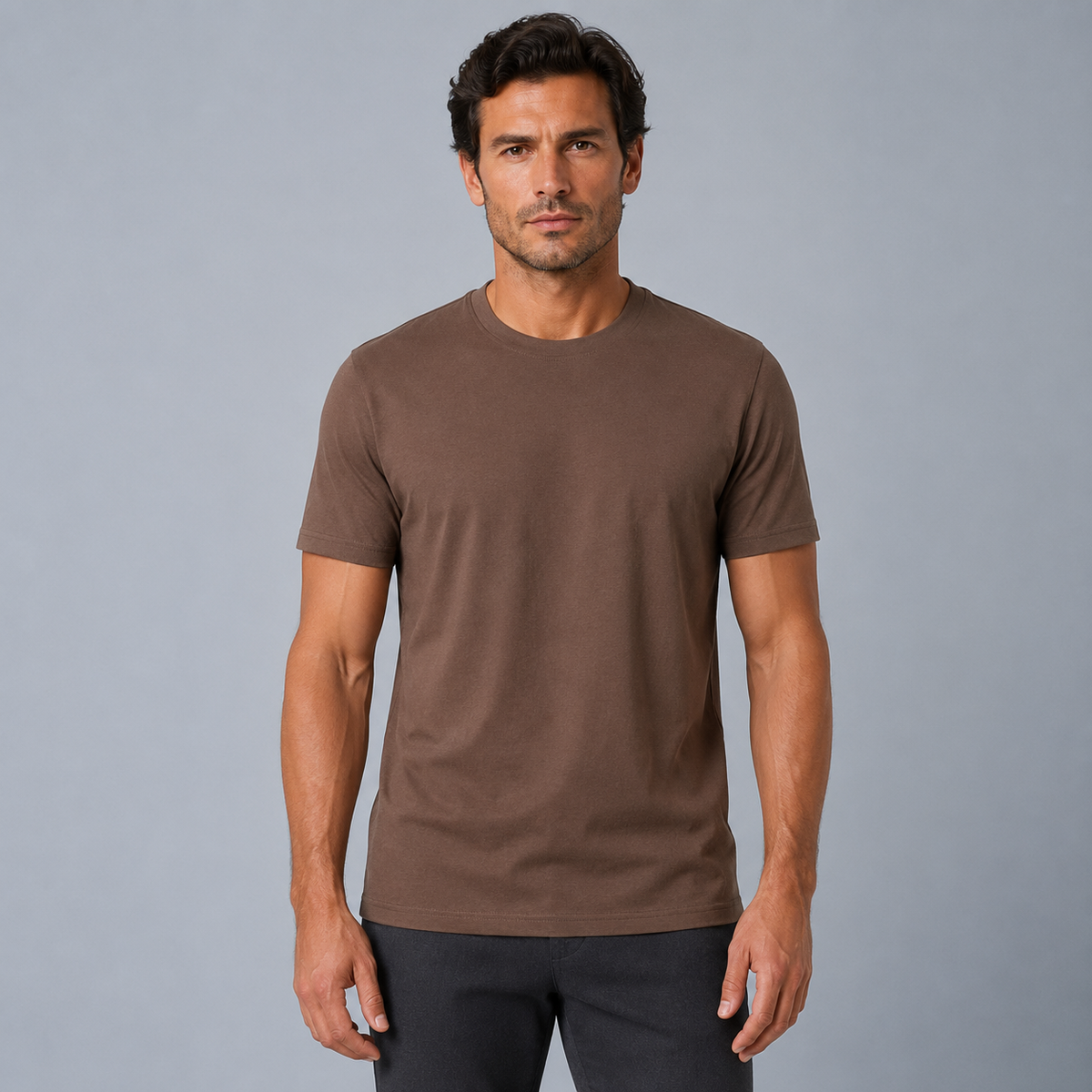 Men's Cotton Crew Neck Soft Touch T-Shirt